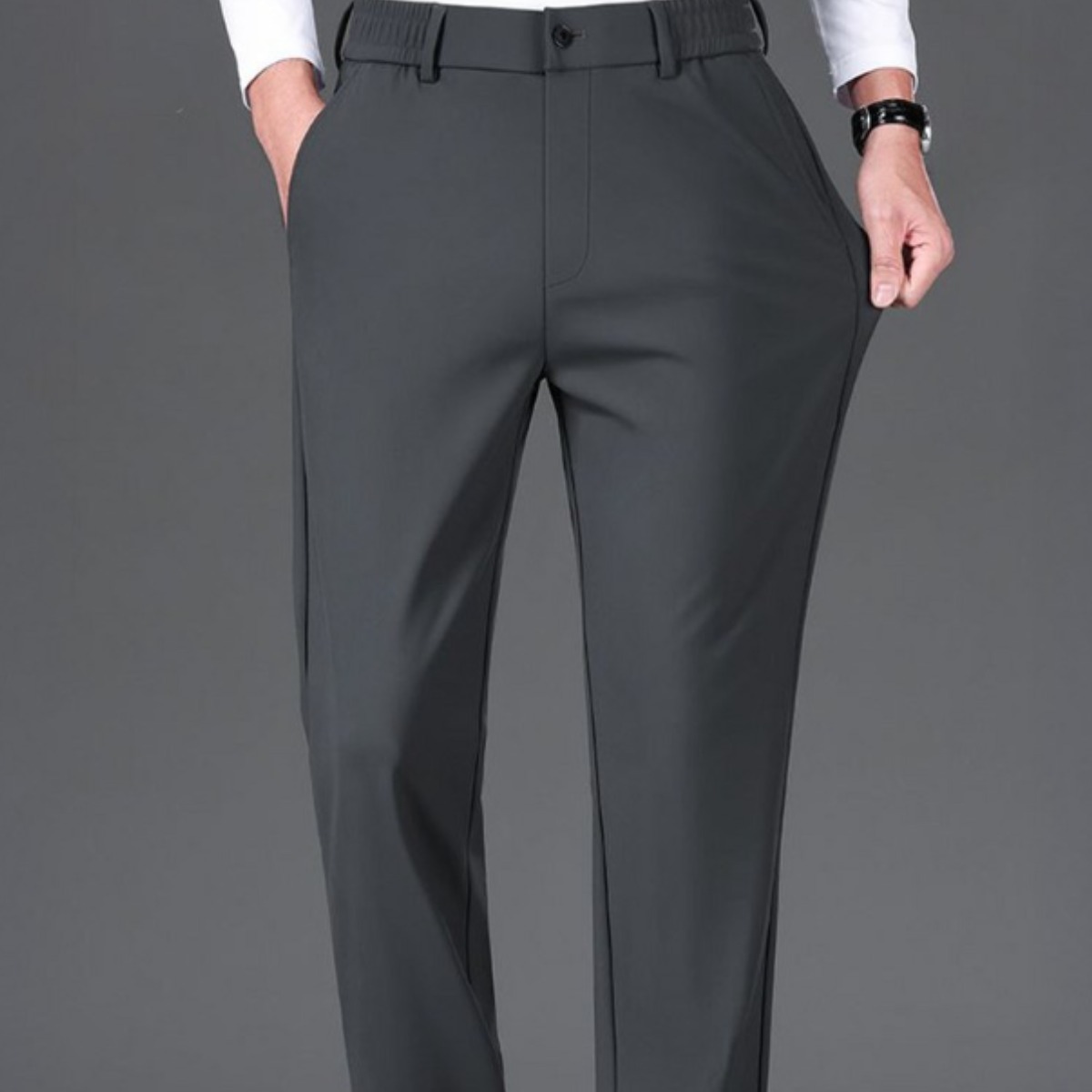 [김영주골프] 봄가을 겨울기모 2스타일 프리미엄 스판 반밴딩 필드룩 남성 골프바지 KPFMSL17 39,150원