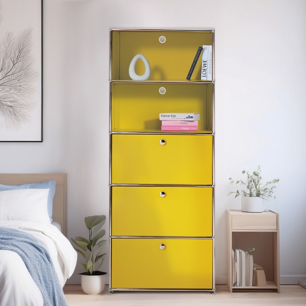 이가페 미드센츄리 모듈가구 모노 1x5 베이직 오픈수납장A 1,025,000원