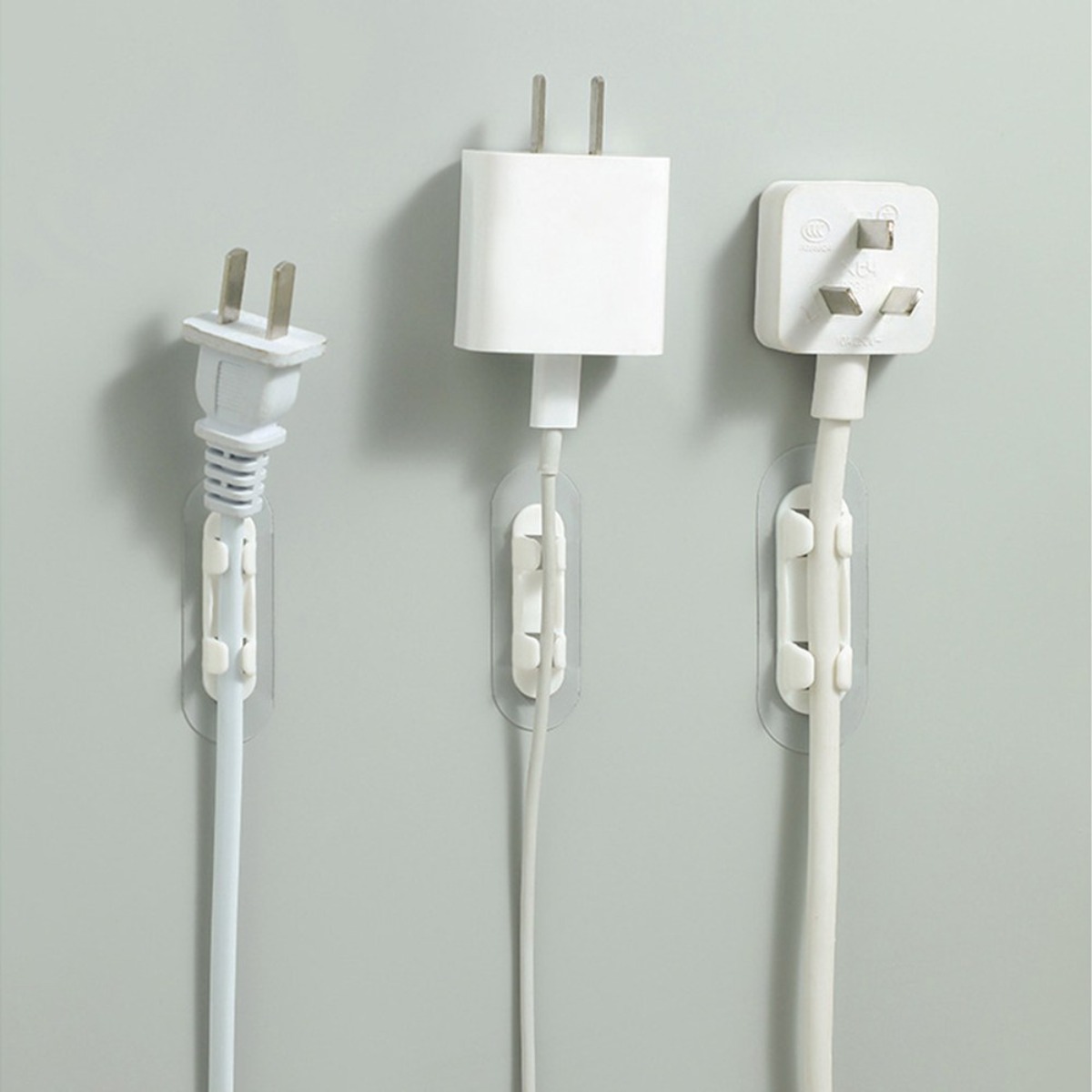 라라공방 접착식 케이블 선정리 클립 20p 세트, 화이트, 20개 4,480원