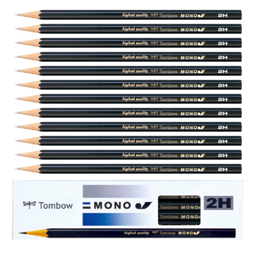 설래임 톰보 미술 전문가용 잠자리 모노-J 연필 1다스 19,200원