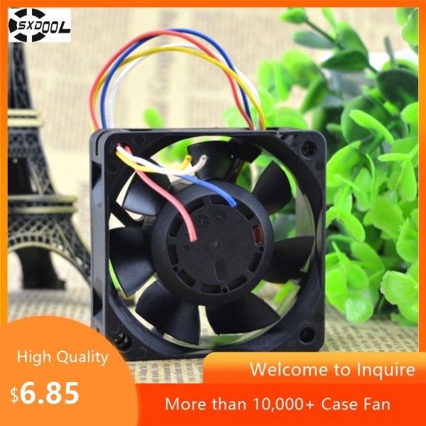 6025 AVC DATA0625B8H-P001용 60mm 팬 60x60x25mm 48V 0.16A 듀얼 볼 6800RPM 33.9CFM 고속 21,500원