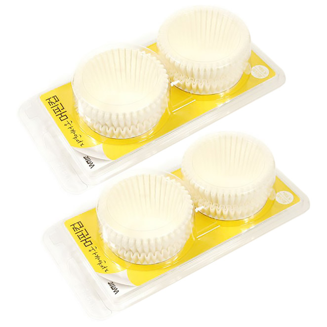 노르딕페이퍼 자연에서 온 머핀컵 파치먼트, 화이트, 2개 6,830원