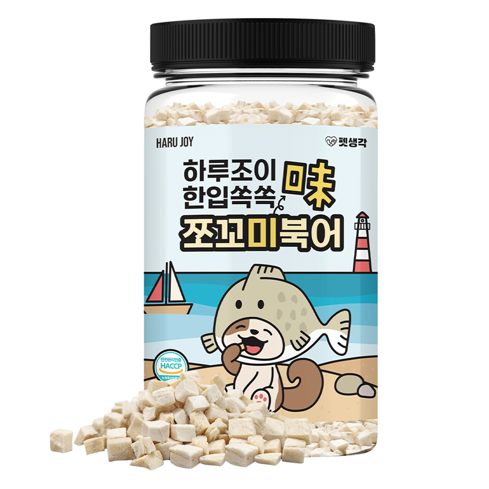 하루조이 강아지 한입쏙쏙 쪼꼬미 트릿, 북어, 55g, 1개 16,800원