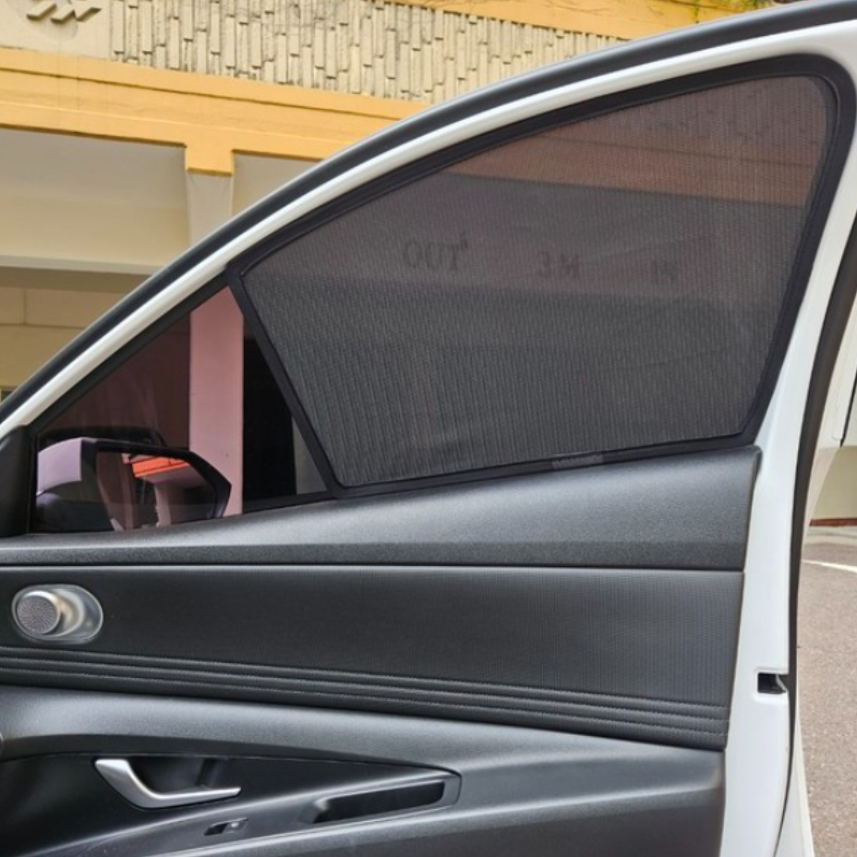 아반떼CN7 순정형 차량 햇빛가리개 1,2열 세트, 블랙, 1세트 41,500원