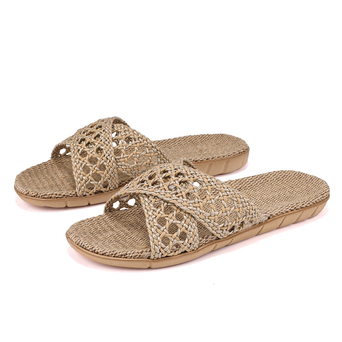 유니버설라탄 & 린넨 여성용 실내외 슬리퍼 12,080원