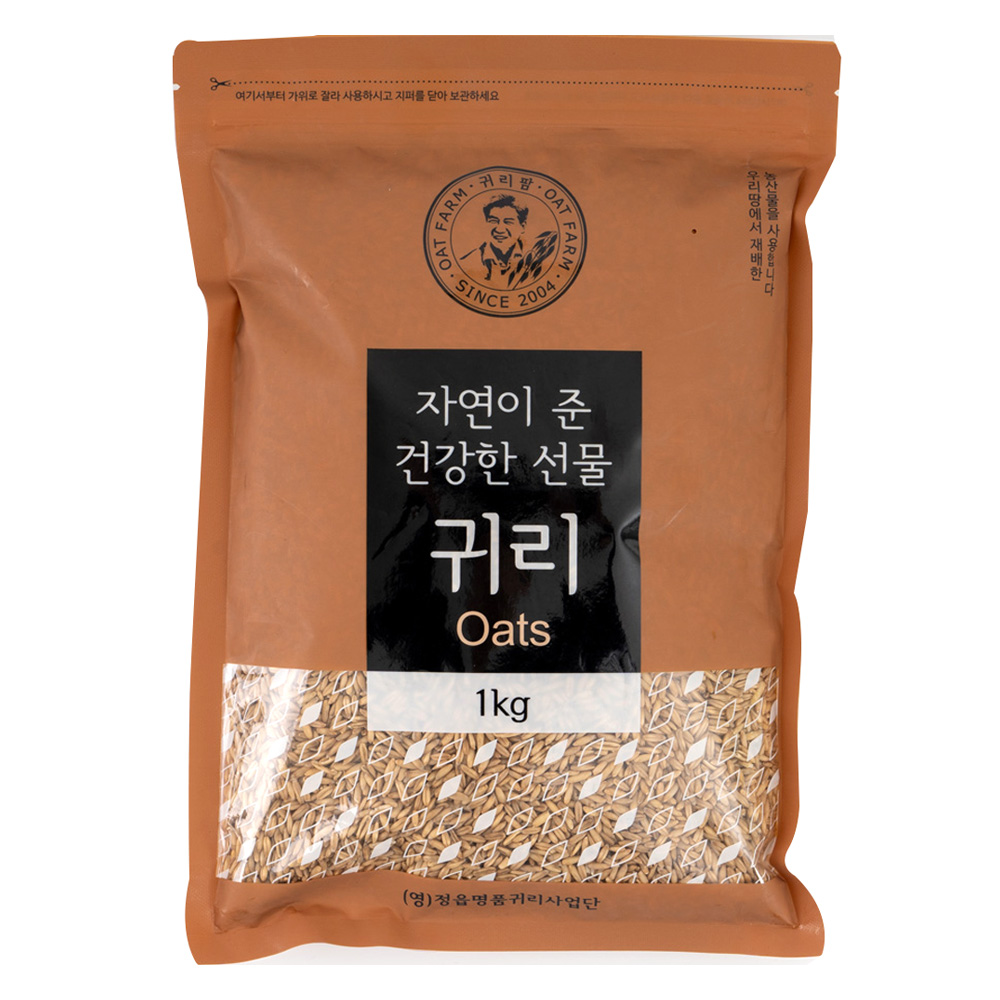 귀리팜 정읍명품 귀리, 1개, 1kg 6,900원