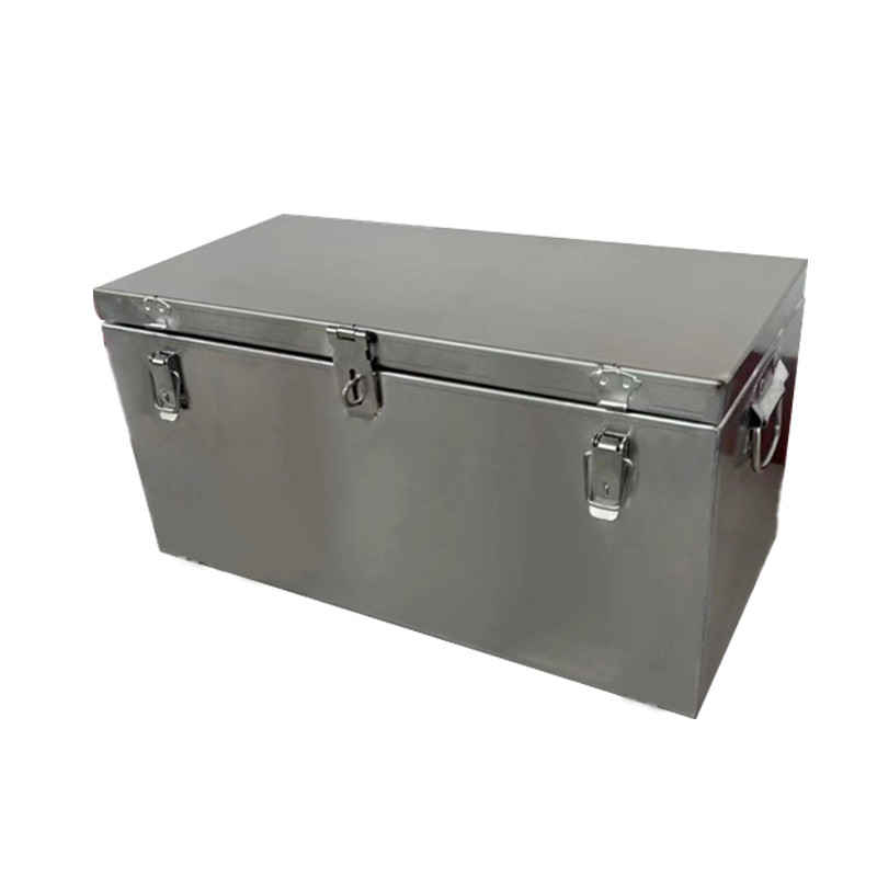 스테인리스 공구 보관함 대형 방수 차량용 트렁크 수납 이동식 철제 작업함 57,300원