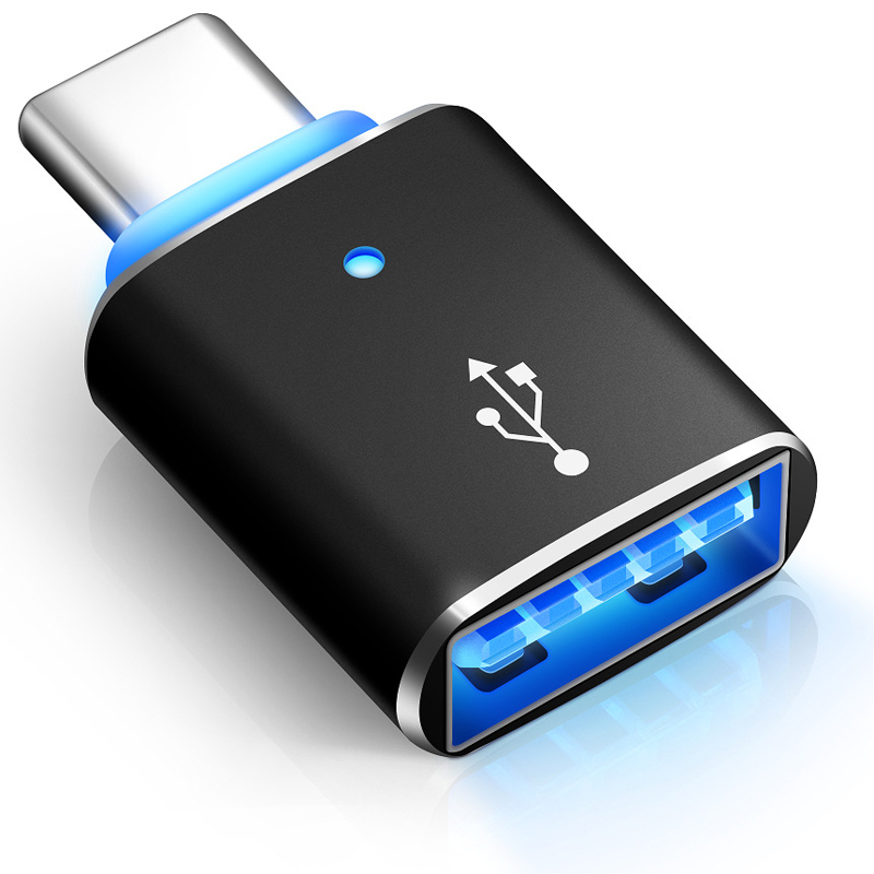 홈플래닛 USB 3.0 A타입 to C타입 변환 OTG 젠더 with LED 라이트 1,870원
