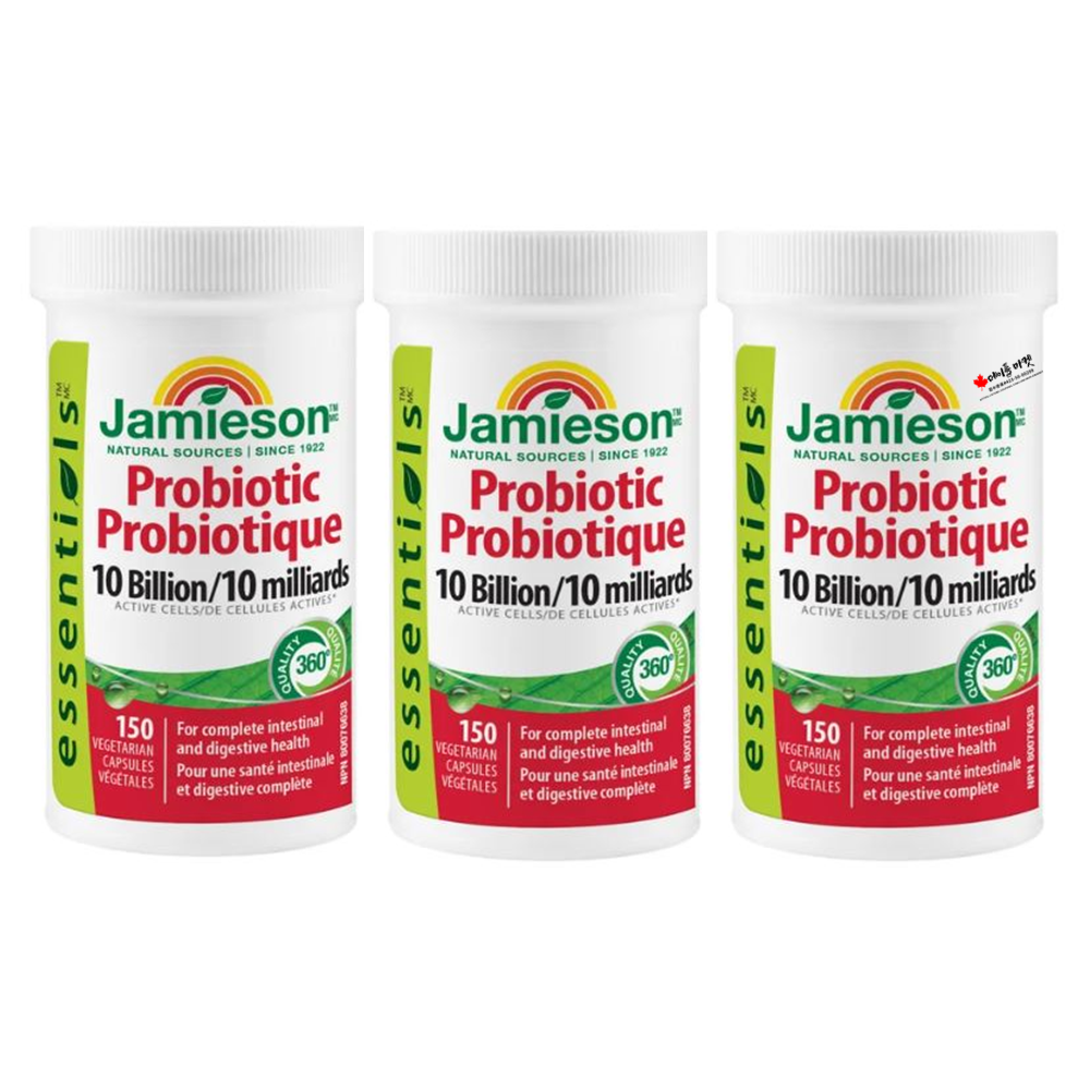 자미에슨 100억유산균 150캡슐 프로바이오틱 대용량 코스트코 3병 104,170원