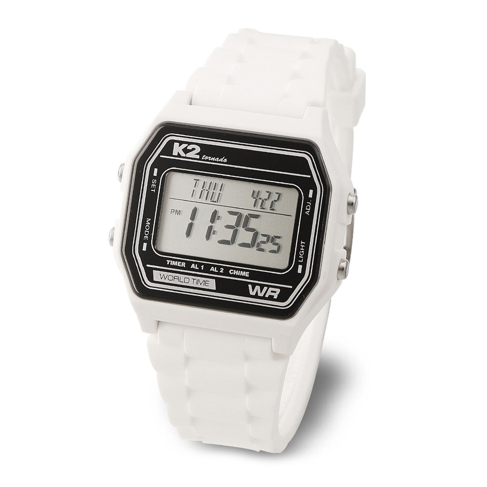 K2 tornado 월드타임 공용 남성 여성 빈티지 전자시계 K2-023 22,800원