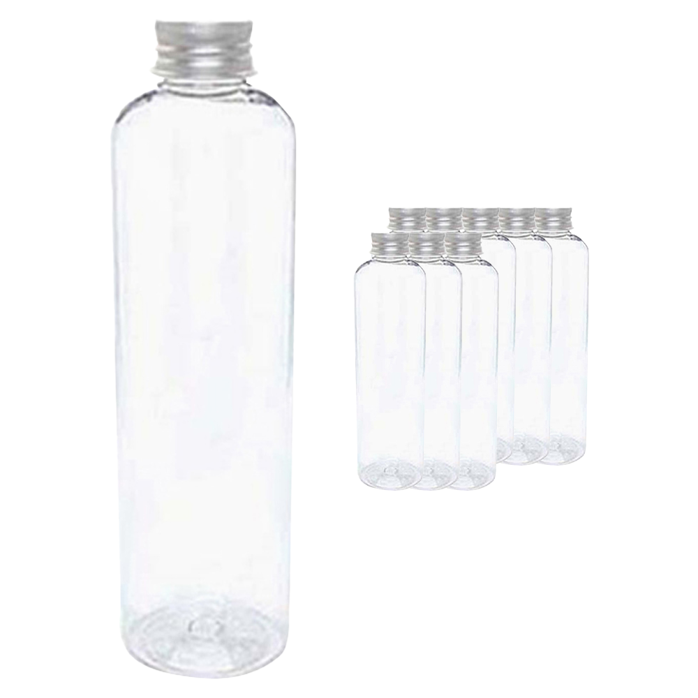 병도매닷컴 DT500 투명 음료용기 알루미늄 실버캡, 500ml, 9개 20,950원