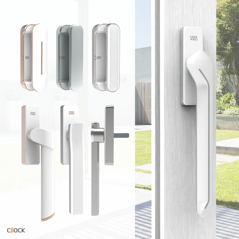 클락 자동 샷시손잡이 모음 고급스런 창문 핸들 셀프교체 가능, 1개 29,000원