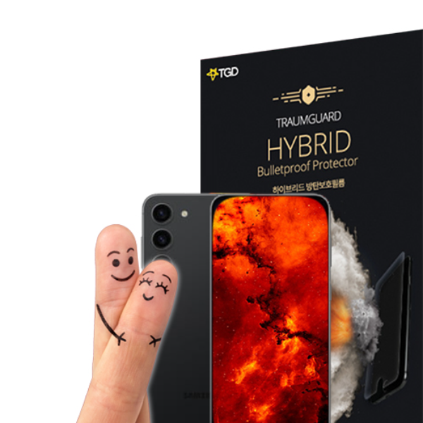 트라움가드 NEW리믹스 갤럭시 S23 울트라 시리즈 풀커버 방탄액정보호필름 전면 2장+카메라, 1개 16,800원