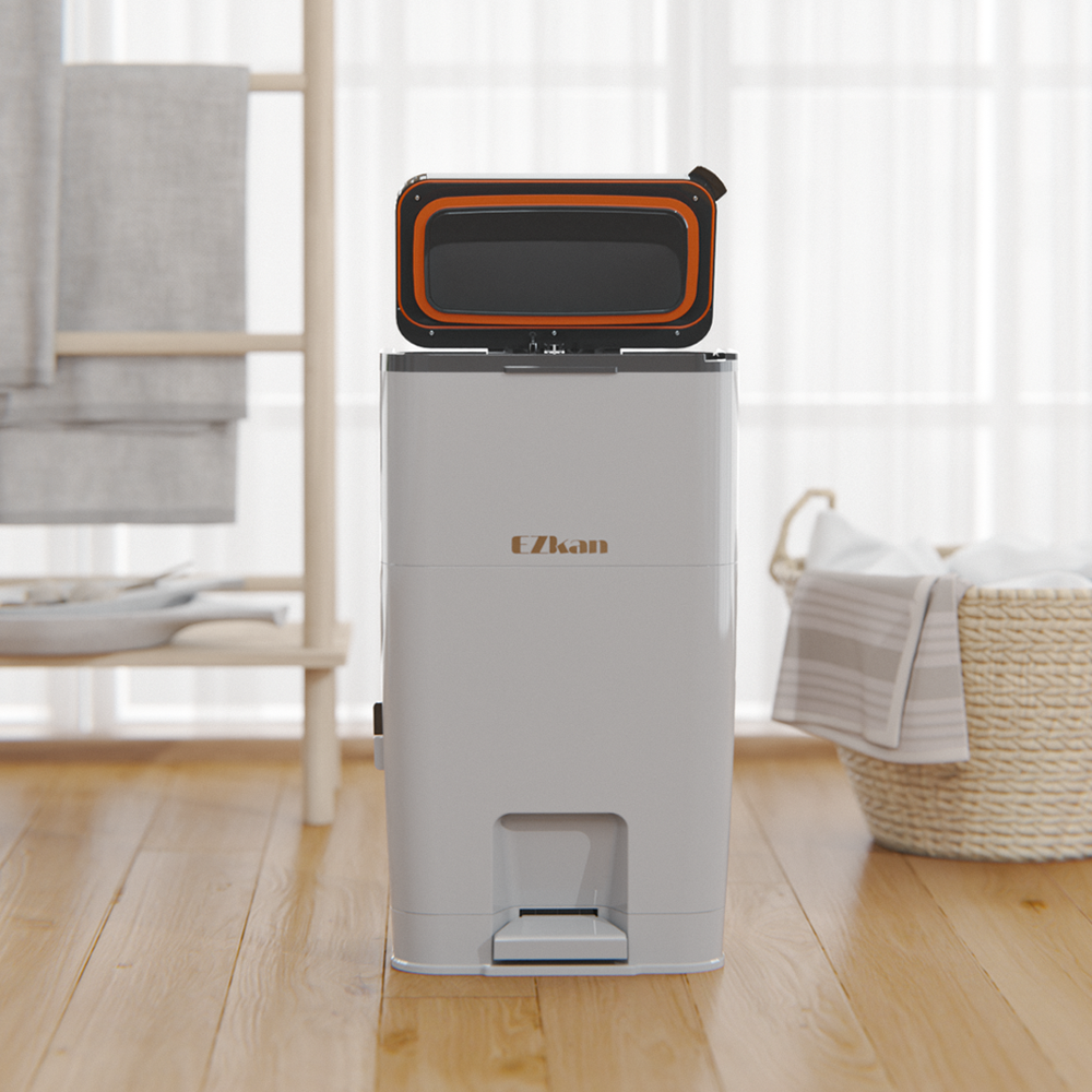 이지캔 더블 스멜락 듀얼댐퍼 27리터 기저귀 쓰레기통 휴지통 59,800원