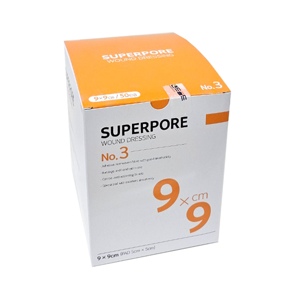 밴드골드 슈퍼포아 3호 드레싱패드 의약외품 13,900원