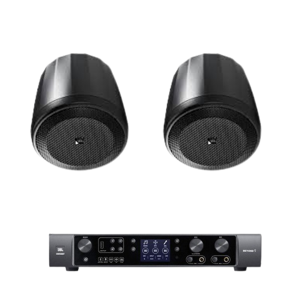 JBL Control 64PT 팬던트 20평 매장용 스피커 인티앰프세트 음향패키지, 블랙 1,760,000원