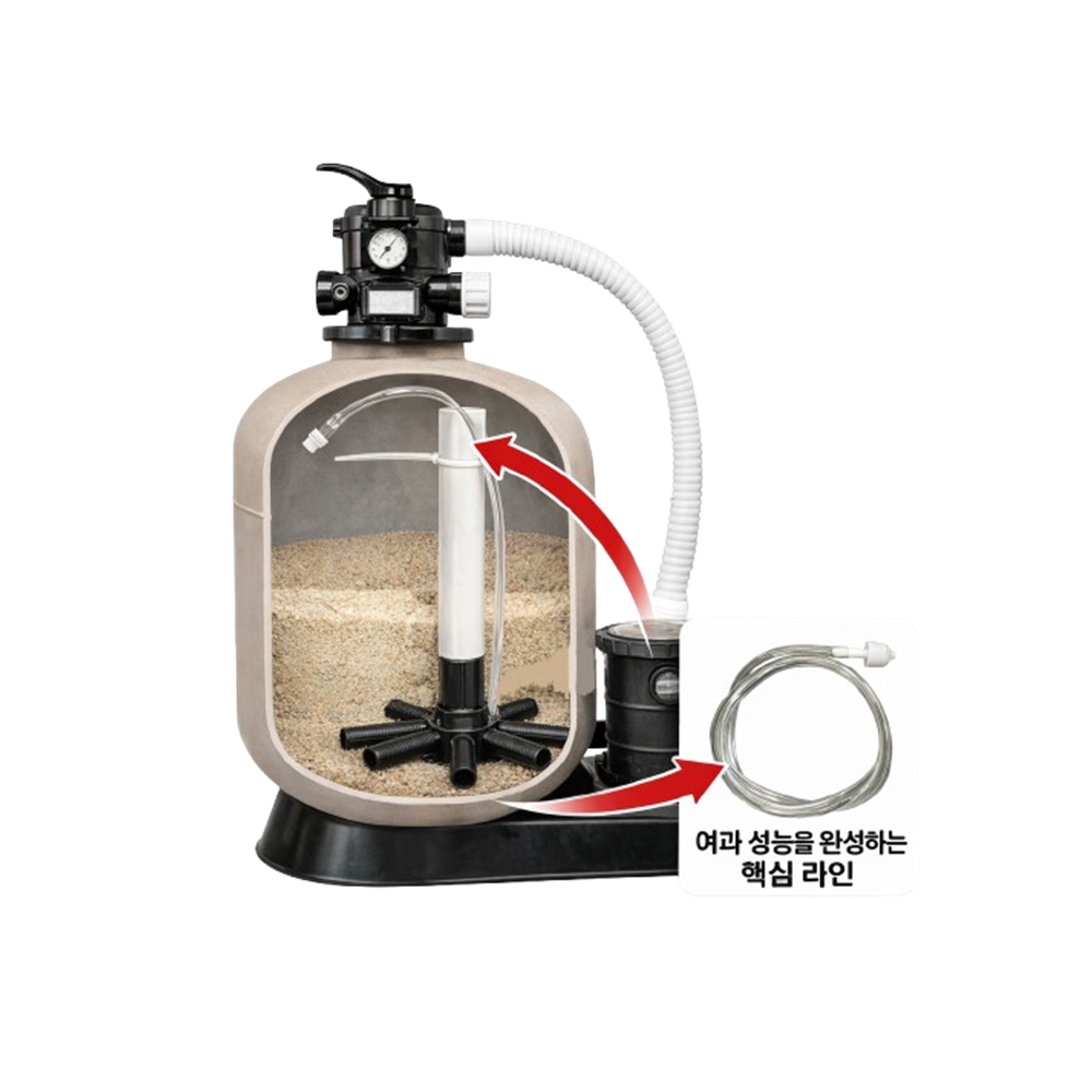 레가시풀스 조립식 수영장 여과기 에어 릴리프 튜브 내경 5mm, 1개 8,800원