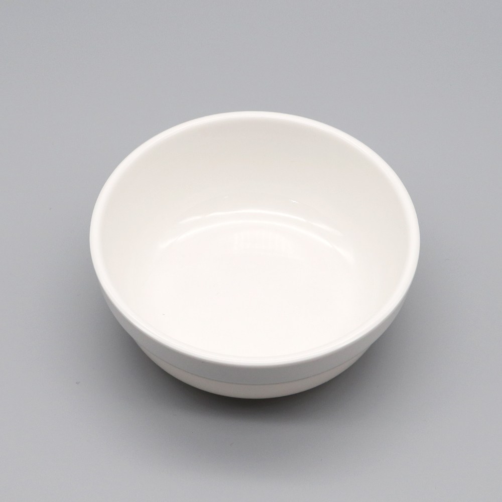 다다홈 멜라민 그릇 식기 단체급식 업소용 식당 식판 볼그릇, 1개, 크림 1,600원