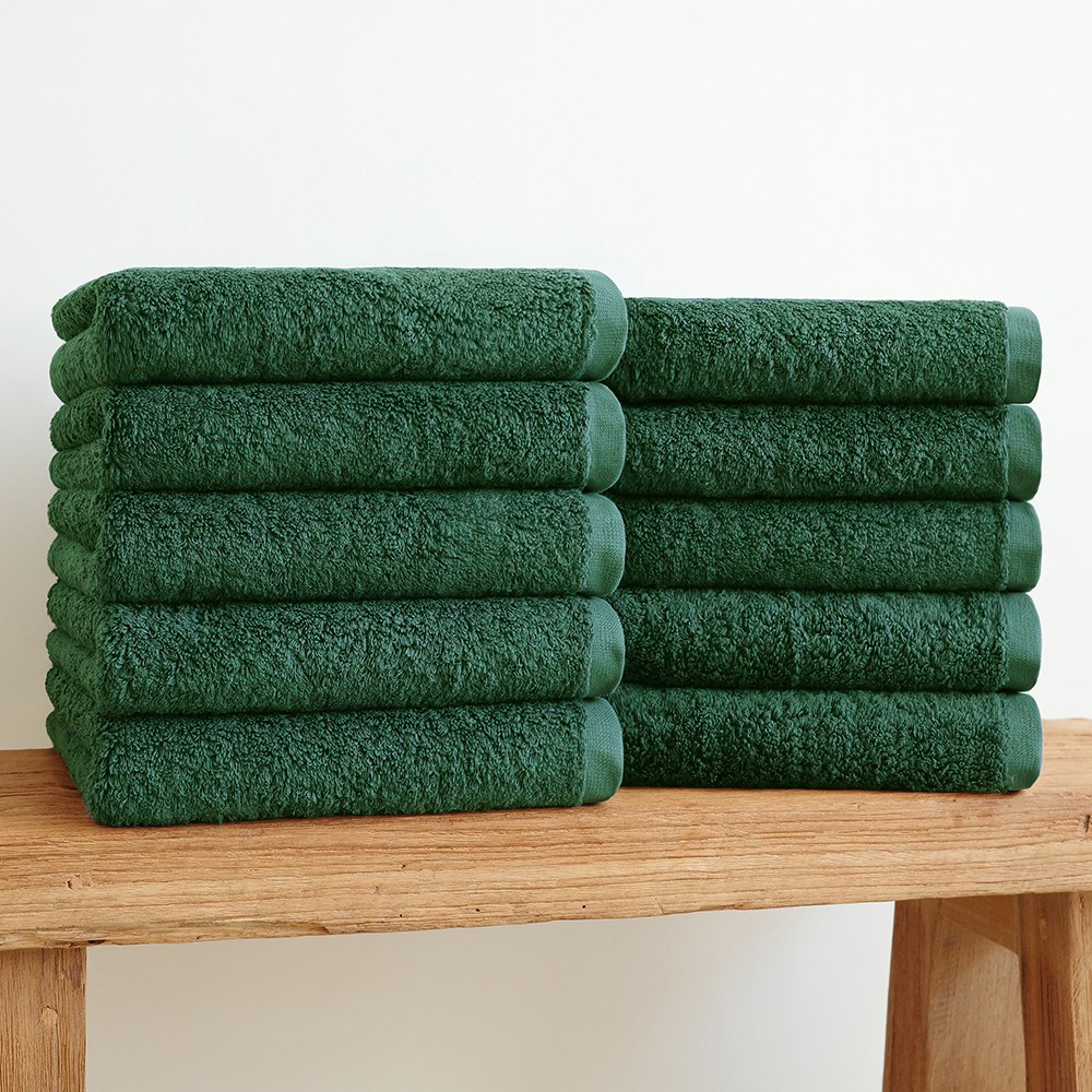 송월타월 메르디앙 40수 200g 호텔수건, 딥그린, 10개 56,500원