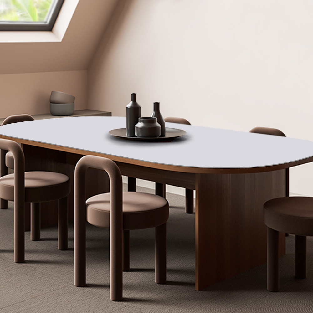 쾌청 어나더 양면 가죽 방수 식탁보 타원형 41,730원