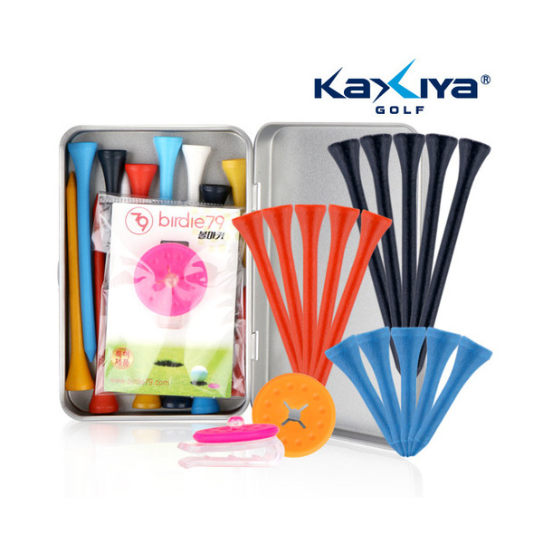 [필드용품세트]칼라나무골프티(우드티) 마스터팩 틴케이스 골프용품(JG) 8,000원