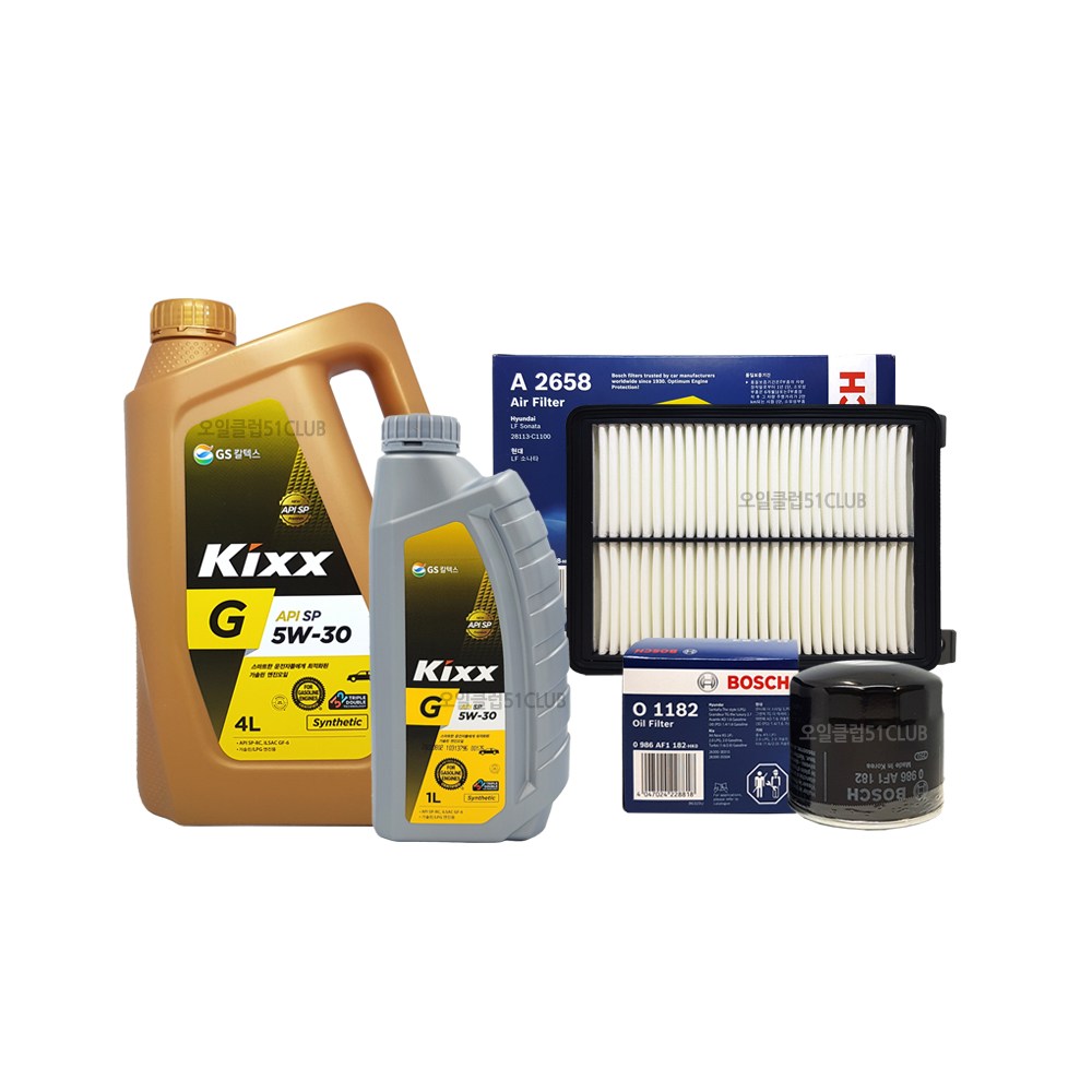 kixx G-그랜저IG 2.4가솔린 킥스G(5L)엔진오일세트1182-2658 57,890원