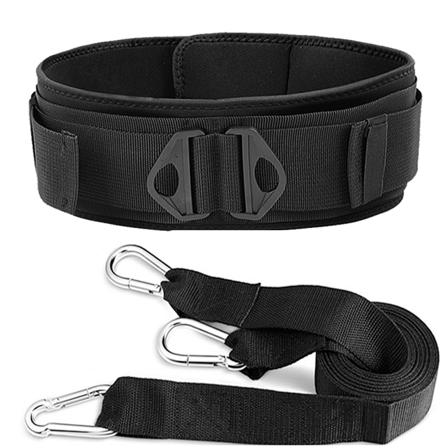 해루질 조과통 견인 허리벨트 견인줄 연결 허리띠, 1개, 견인 허리벨트+더블 견인줄 15,000원