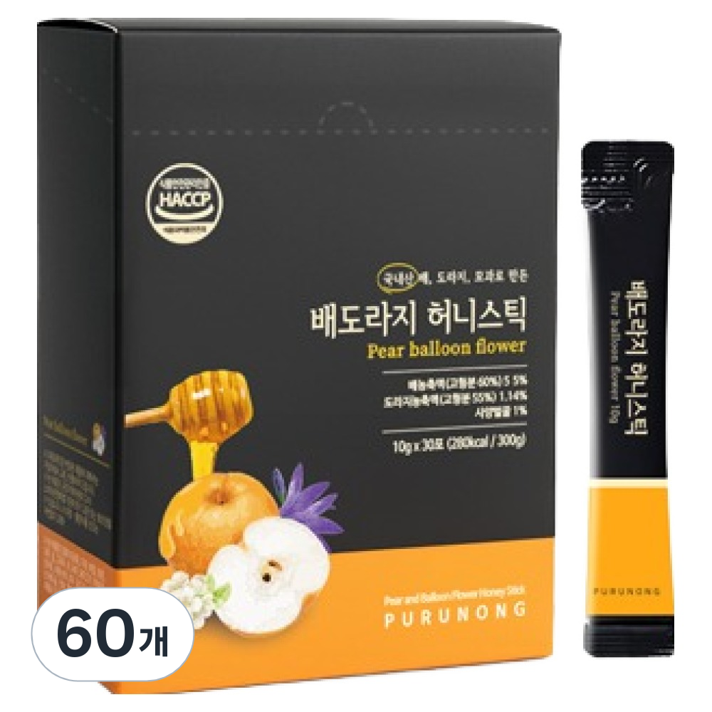 푸르농 배도라지청 허니스틱 16,200원