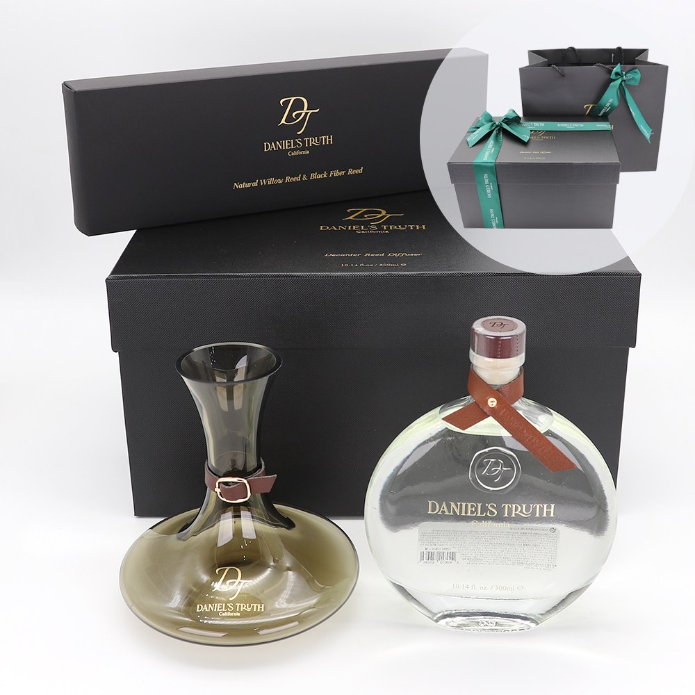 [백화점정품] 다니엘트루스 와인 디켄터 디자인 리드 디퓨저 밤쉘향 (리본포장,쇼핑백동봉) 109,000원