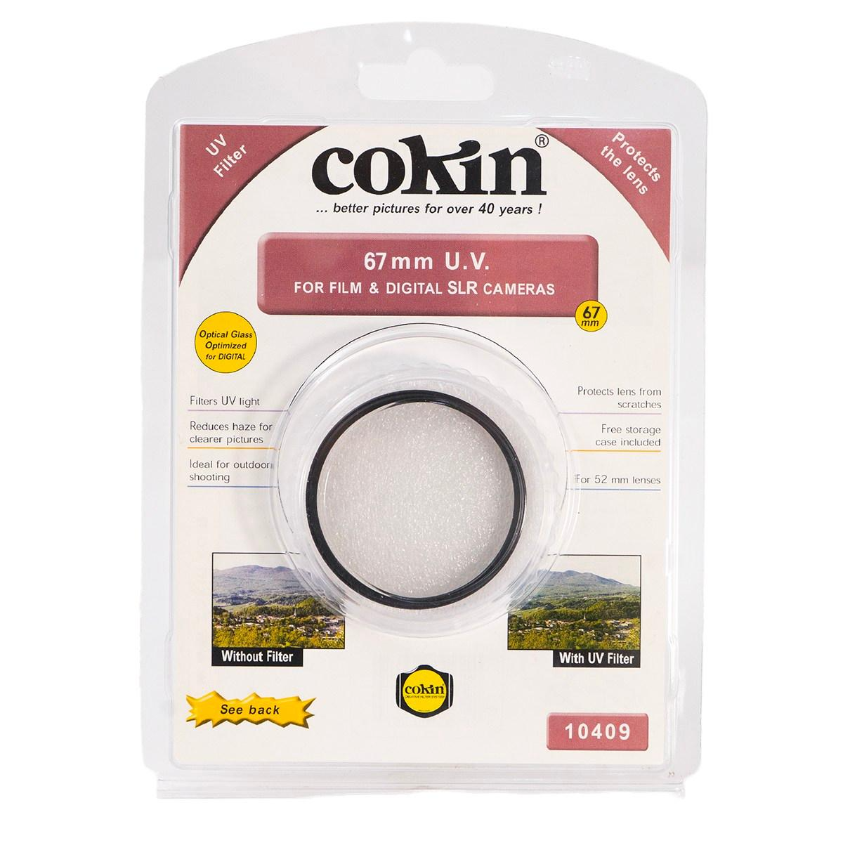 Cokin 241 UV 렌즈 필터 DSLR/미러리스 호환, 1개, 67mm 11,000원