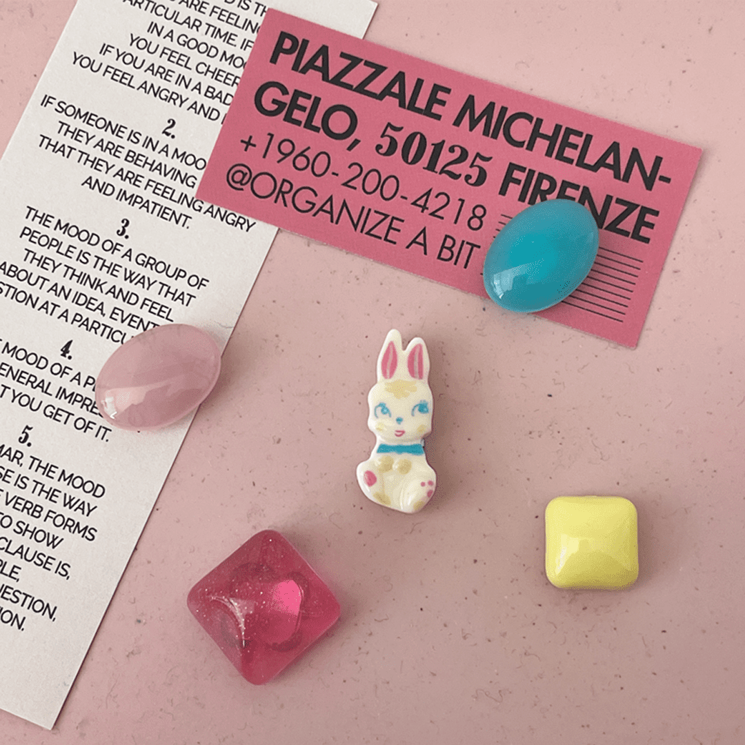 데미무드 3월토끼 마그넷 냉장고 자석 5종 세트, 혼합색상 4,900원