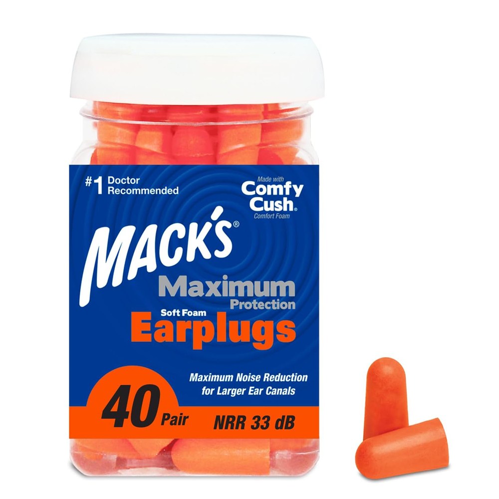 Macks 맥스 맥시멈 이어플러그, 1개, 80개입 20,900원