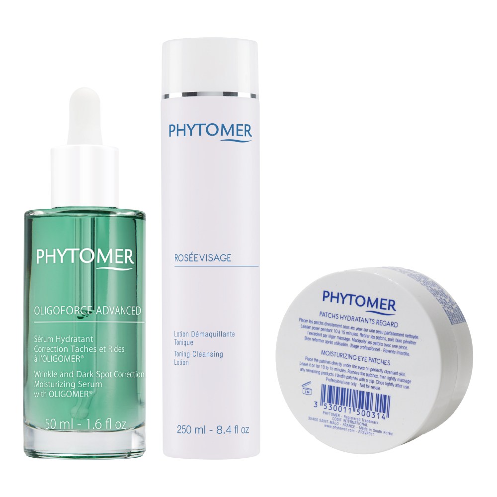 피토메르 올리고포스 광채 세럼50ml, 로제비자쥐 토너 150ml, 모이스처라이징 아이패치 60매, 1개 159,000원