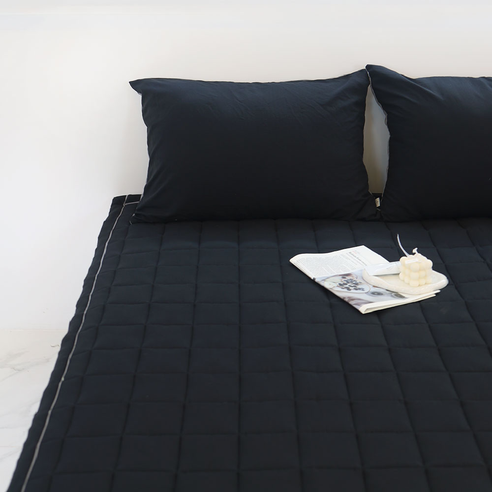 밀리에르 치즈 슈퍼싱글SS 퀸Q 침대패드 겸 카페트 [단품], 블랙 26,900원
