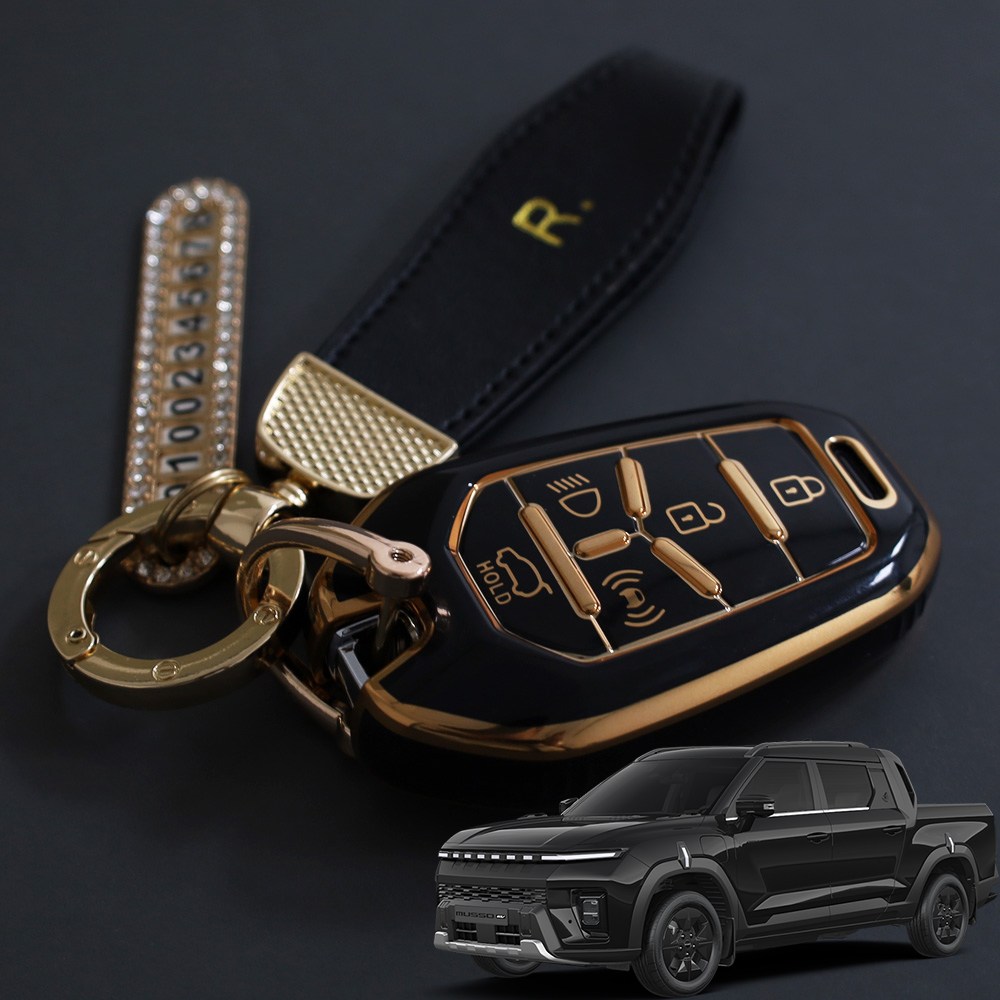 2026 액티언 무쏘 EV 전기차 호환용품 TPU 키케이스 차키커버 5버튼 12,500원