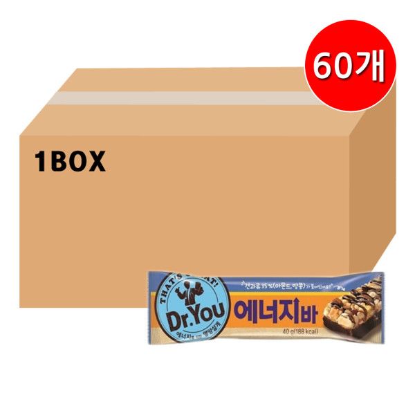 닥터유 에너지바 40g x 60개 프로틴바 다이어트바 79,400원