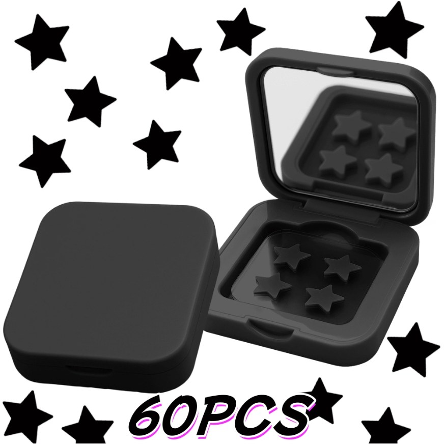 별모양 여드름 패치 LA판타지 힙한 트러블패치 60개입 거울케이스 내장 판타지컴퍼니 검은색 별여드름패치 검정 21,500원