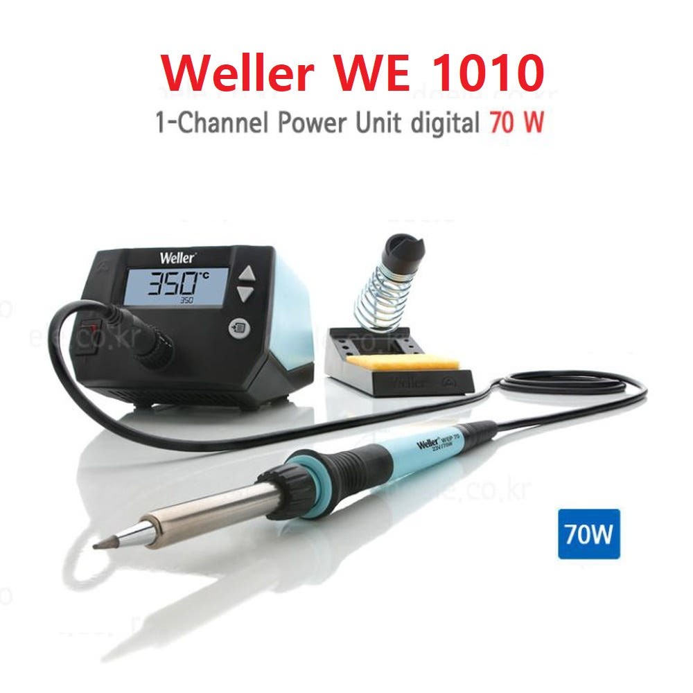 웰라 인두기 WE 1010 온도조절 무연납땜인두기 ESD WELLER, 1개, WE 1010 212,300원