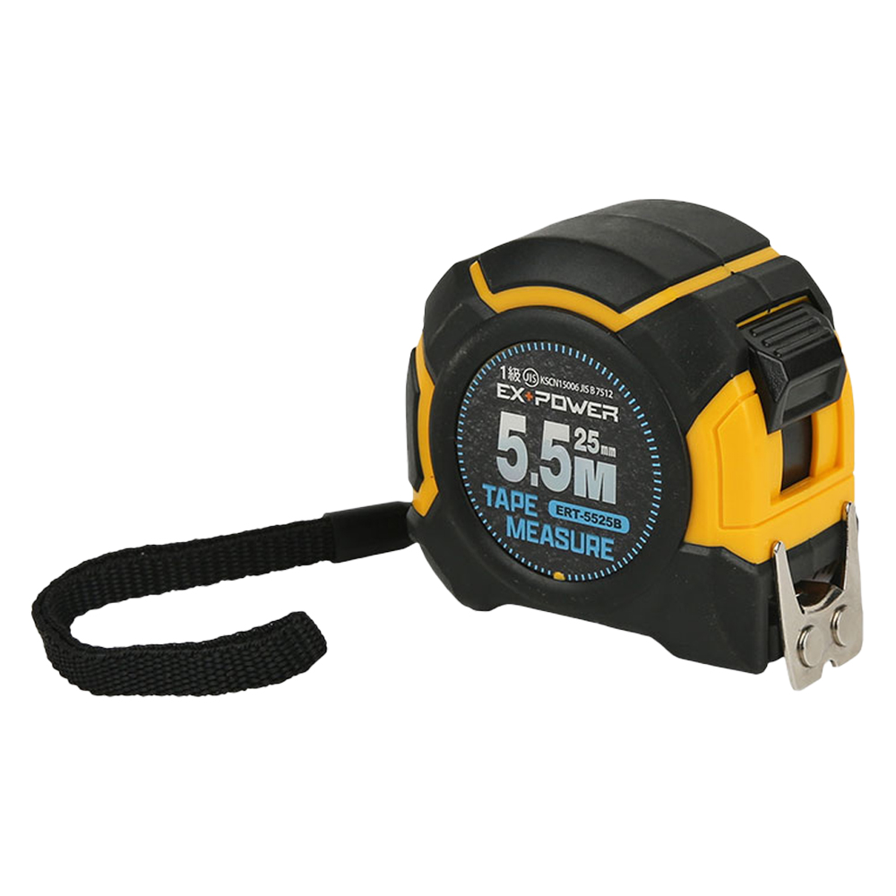 이엑스파워 고무 줄자 ERT-5525B 5.5m x 25mm 5,680원