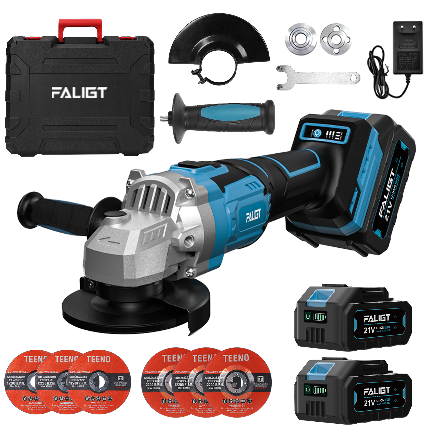 FALIGT 21V 무선 충전 그라인더 핸드 프리미엄 브러시리스(3 가지 모드 조절), 1 159,000원
