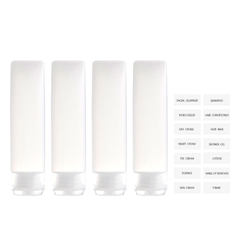 여행용 화장품 소분용기 튜브 공병 세트, 4개, 30ml 4,700원