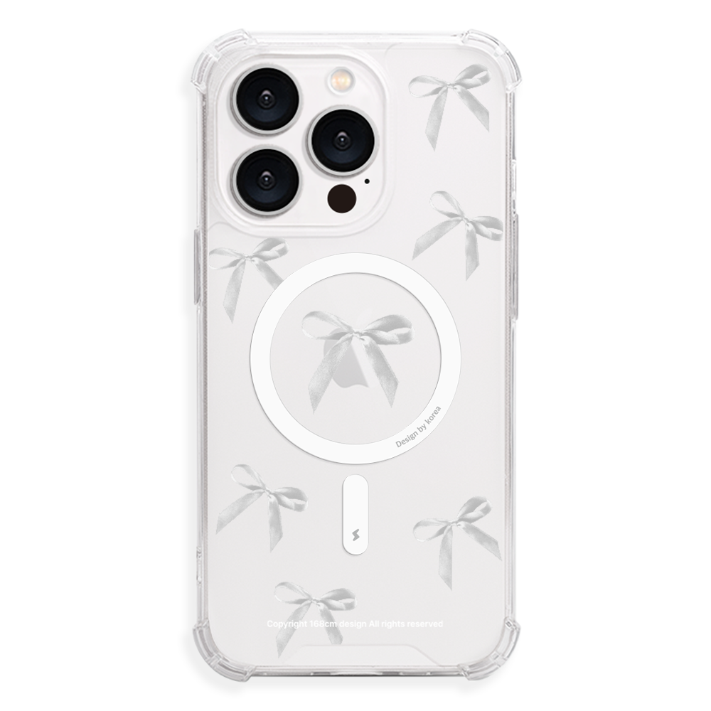 168cm 맥세이프 케이스 리본 패턴 25,000원