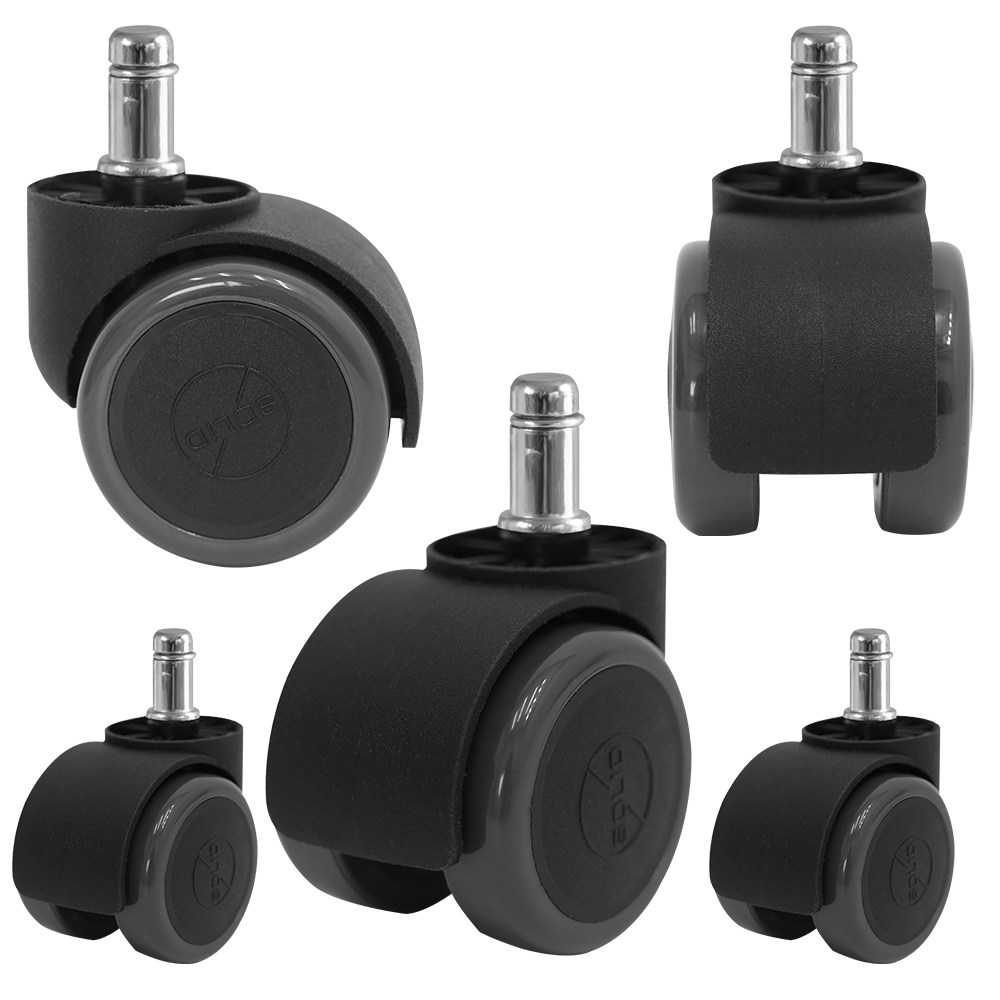 HK.sell 의자수리 부품 와이드 우레탄 로라바퀴 11mm 핀타입 5개 7,250원