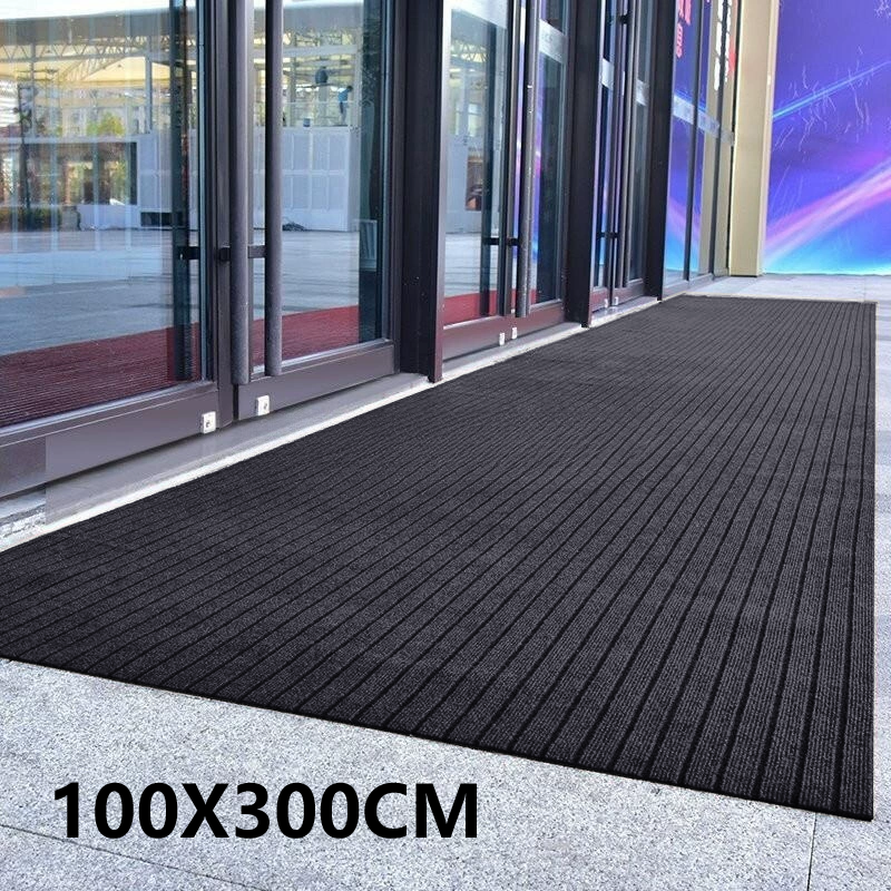 대형 카페트 논슬립 업소용현관매트 미끄럼방지매트 업소용 카페트 사무실 배란다 로비 바닥매트 스트라이프 잘라쓰는 발매트, 1개, 그레이 67,000원