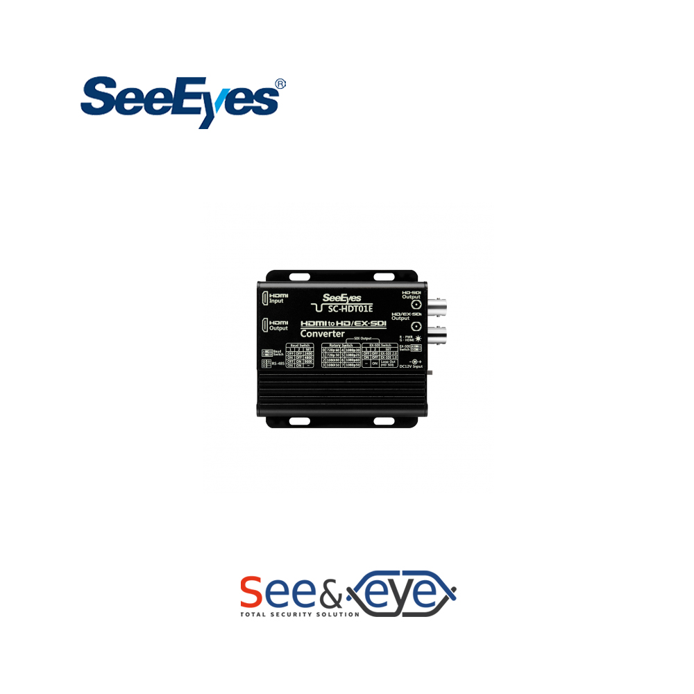 [씨아이즈] SC-HDT01E /1채널 HDMI to HD/EX-SDI 컨버터+스케일컨버터 164,000원