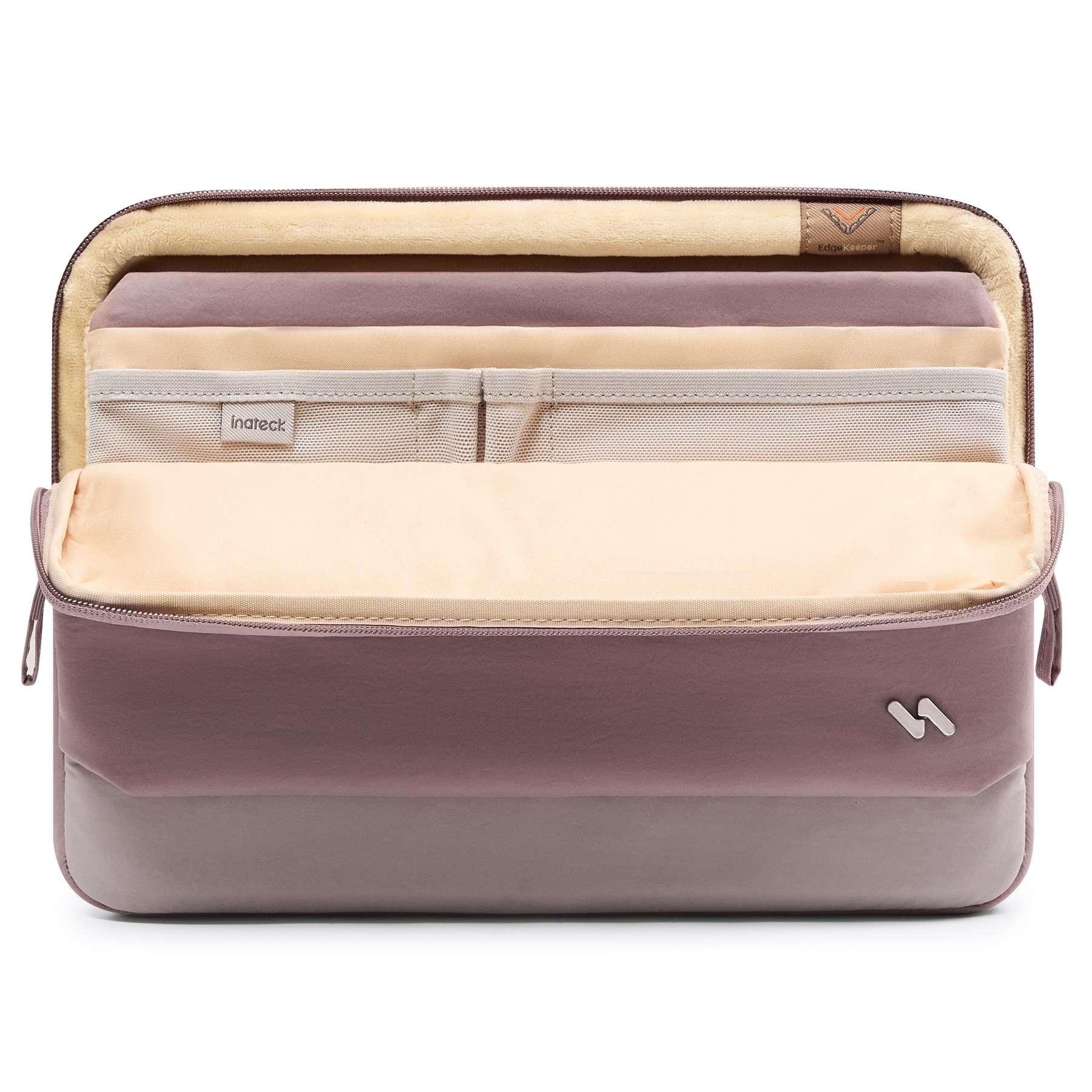 Inateck 전방위 완전보호 랩탑 케이스, 대용량 슬리브 13-14인치 랩탑 호환, 맥북 에어 프로 네오 가방, 1개, 보라색 35,000원