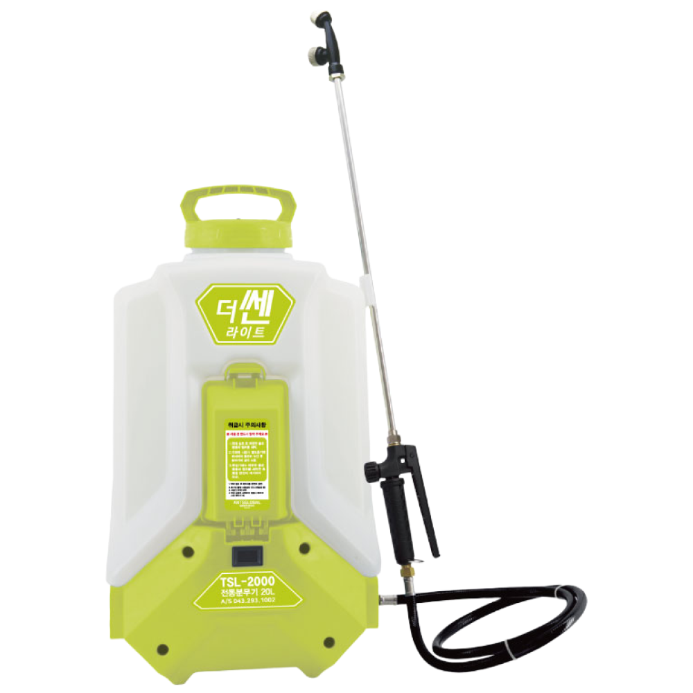 더쎈 라이트 20L 자동 전동 충전 고압 일광 세차 압축 신일 농약 농업용 광성 한일 방역 분무기 살포기 210,000원