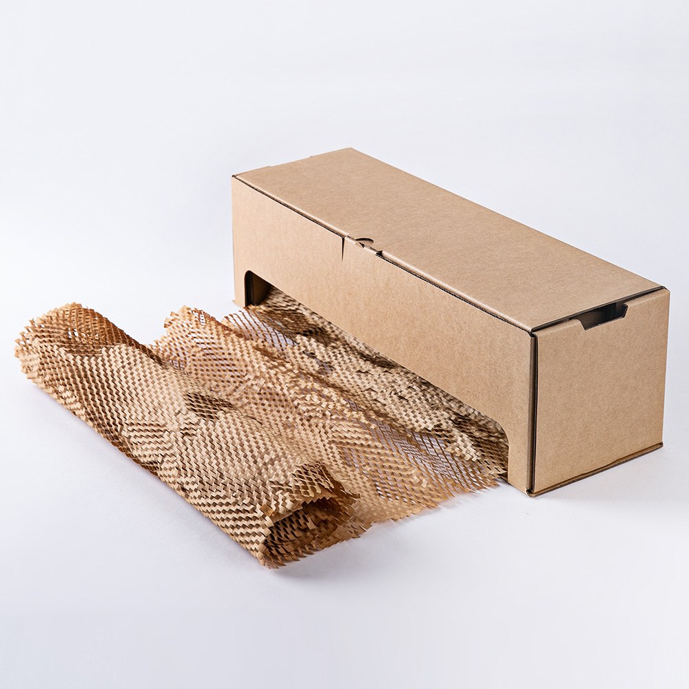 디스펜서 친환경 종이에어캡 종이완충재 뽁뽁이 페이퍼 랩 포장지 완충제 롤 16,440원