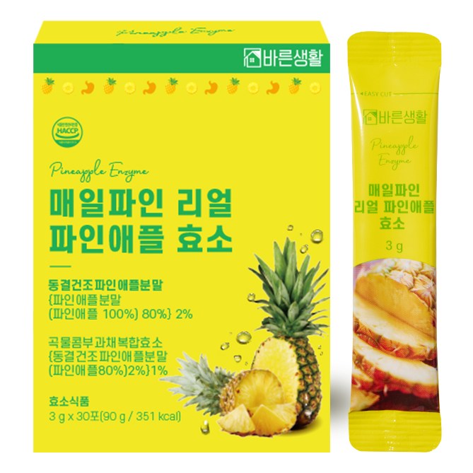 바른생활 매일파인 리얼 파인애플 효소 1,109,790원