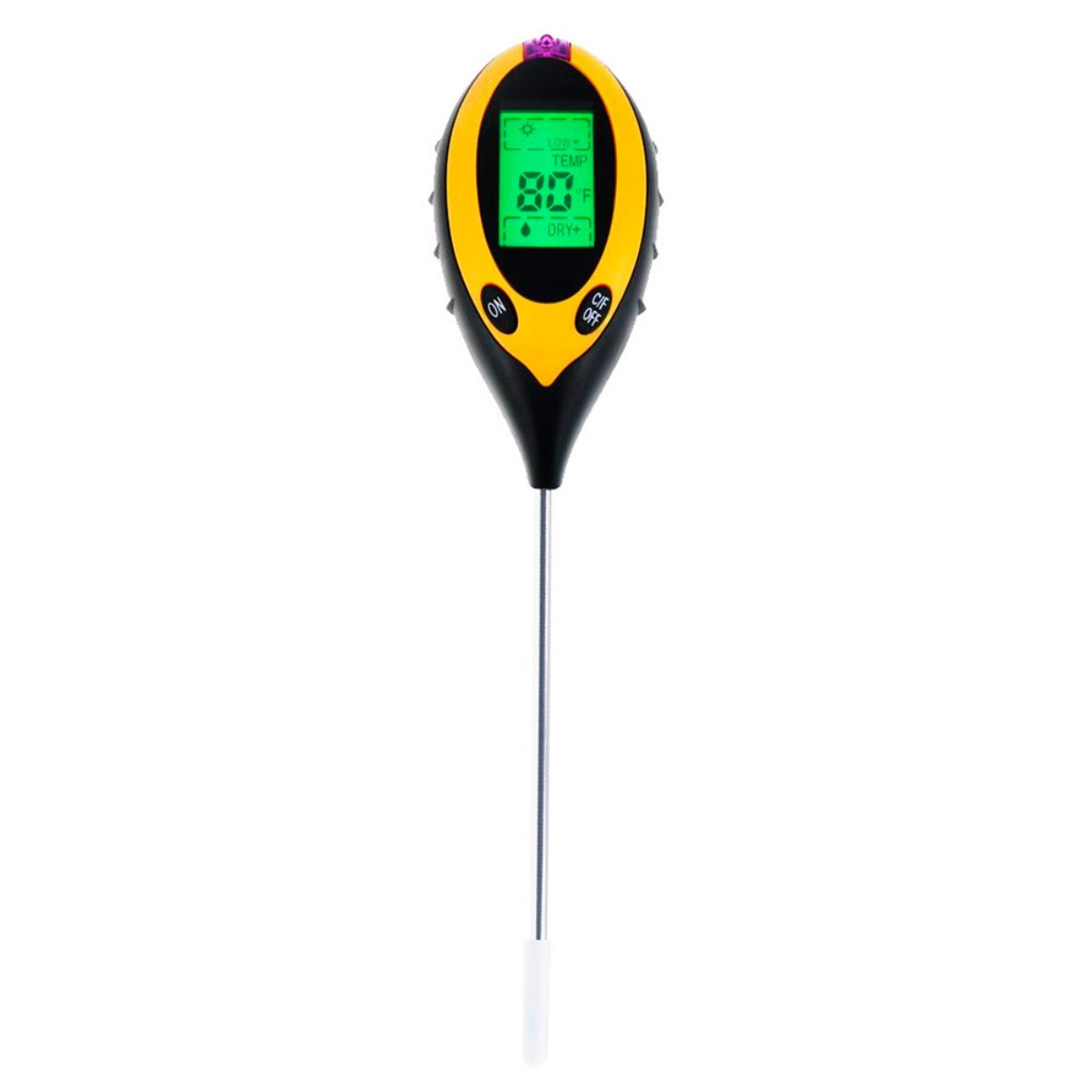 레벤데코 온도 PH 조도 수분 토양 4가지 기능 한번에 토질 측정기 계측기 미터 9,900원